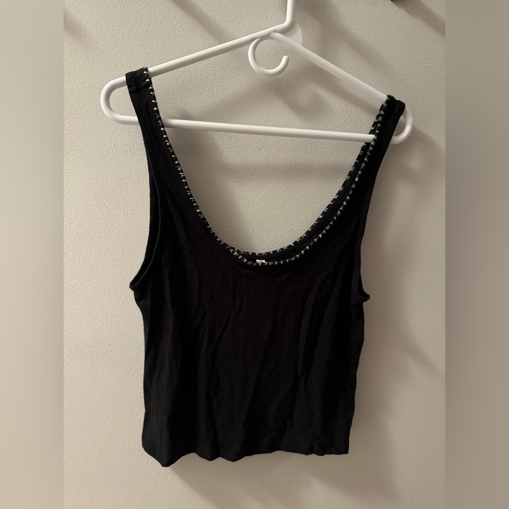 NWOT Free People Intimately Back to Basics Cami in Black